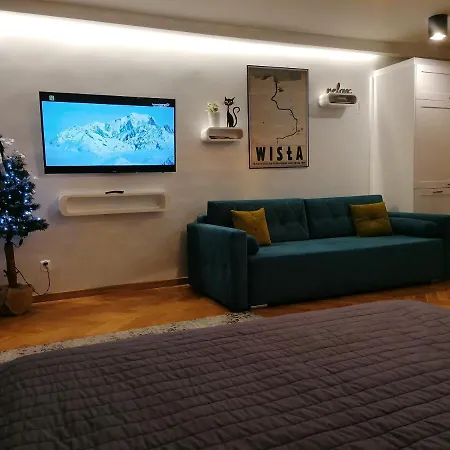 Lägenhet Widokowy Z Tarasem Bukowa Wisła