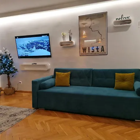 Widokowy Z Tarasem Bukowa شقة