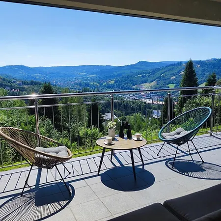 Widokowy Z Tarasem Bukowa * ויסלאו